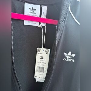 Adidas Dark Gray Zip-Up Jacket